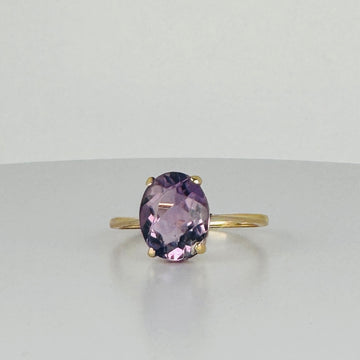 Vintage ring met amethist