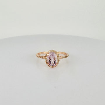 Vintage Ring with Amethist & Sapphires