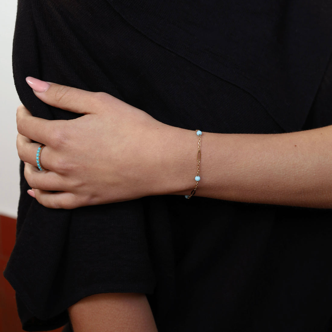 Vintage Armband met Turquoises