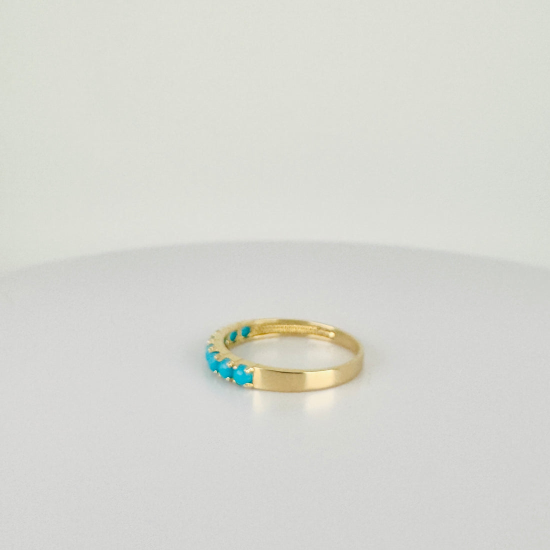 Vintage Ring met Turquoises