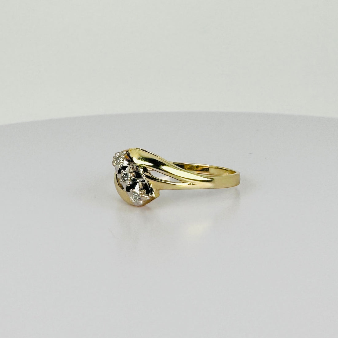 Vintage Ring met Diamanten