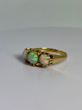 1950S ring with opals on left side