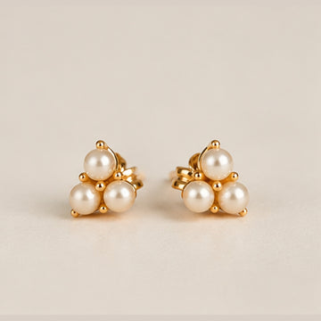 Vintage Parel Oorbellen
